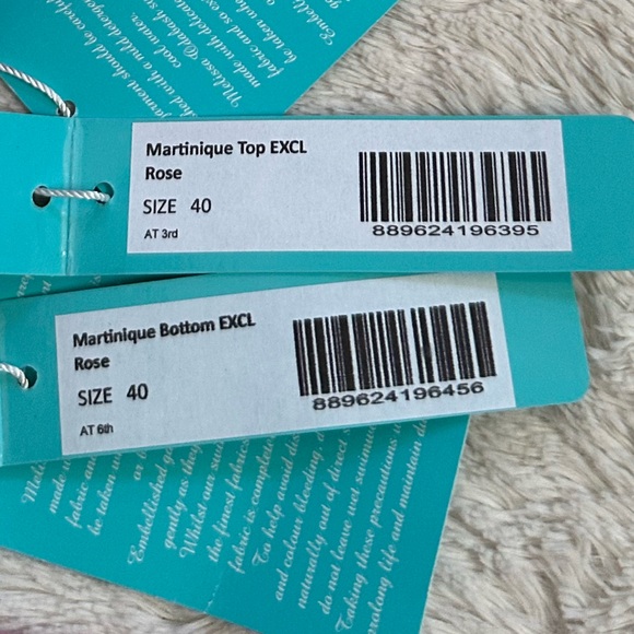 Melissa Odabash Martinique bikini set in rose NWT - Picture 10 of 14